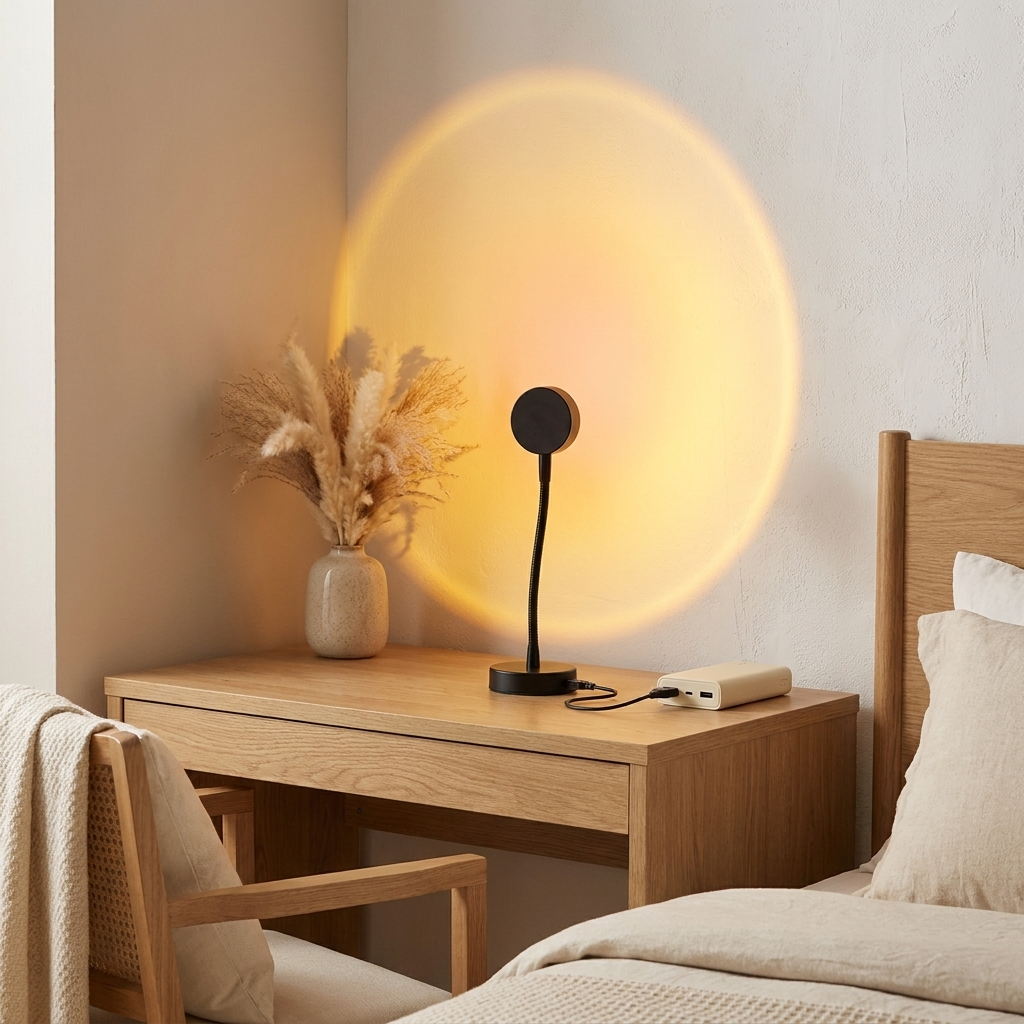 Luméa™ Mini Sunset Lamp (USB, 7 Colors)
