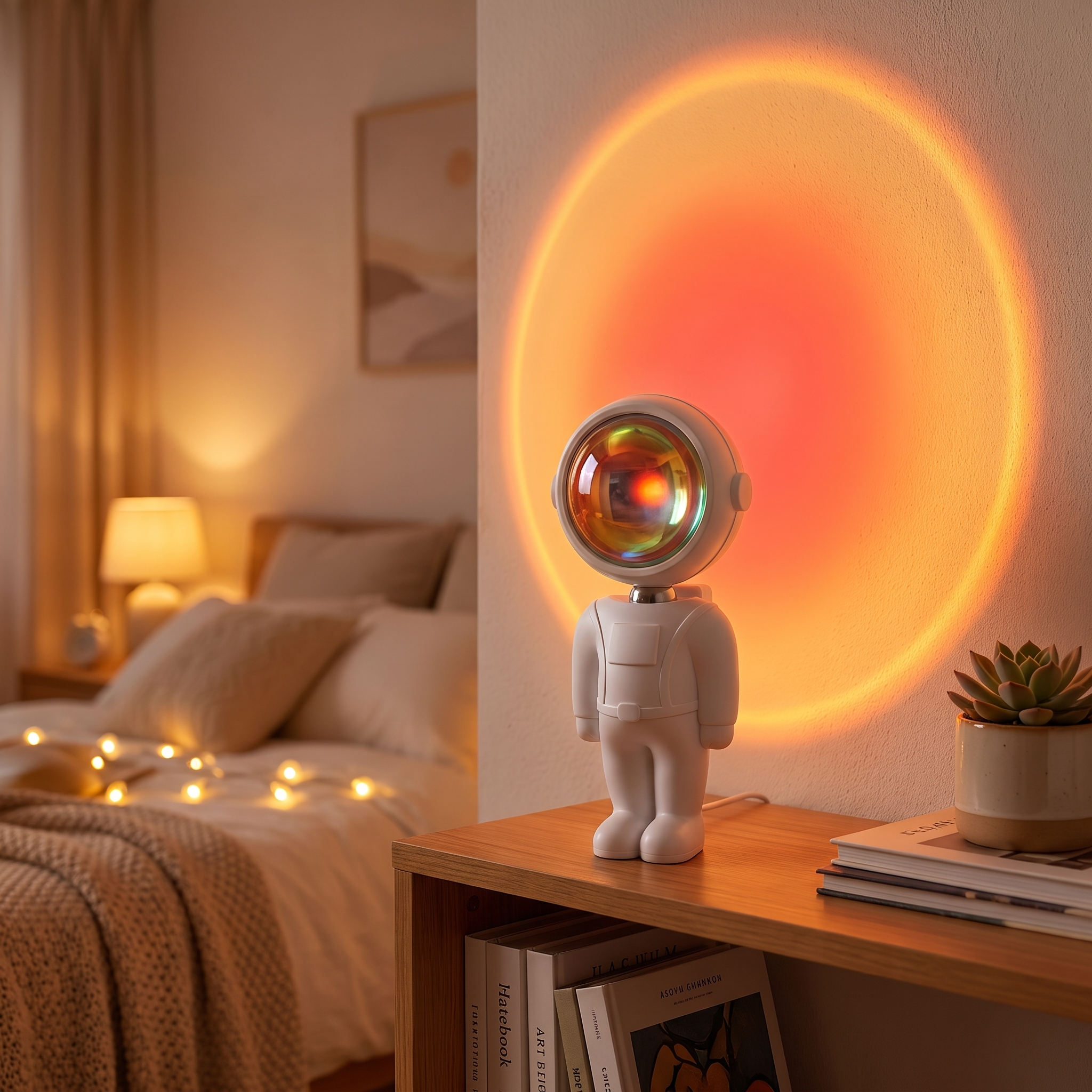 Luméa™ Astronaut Sunset Projector